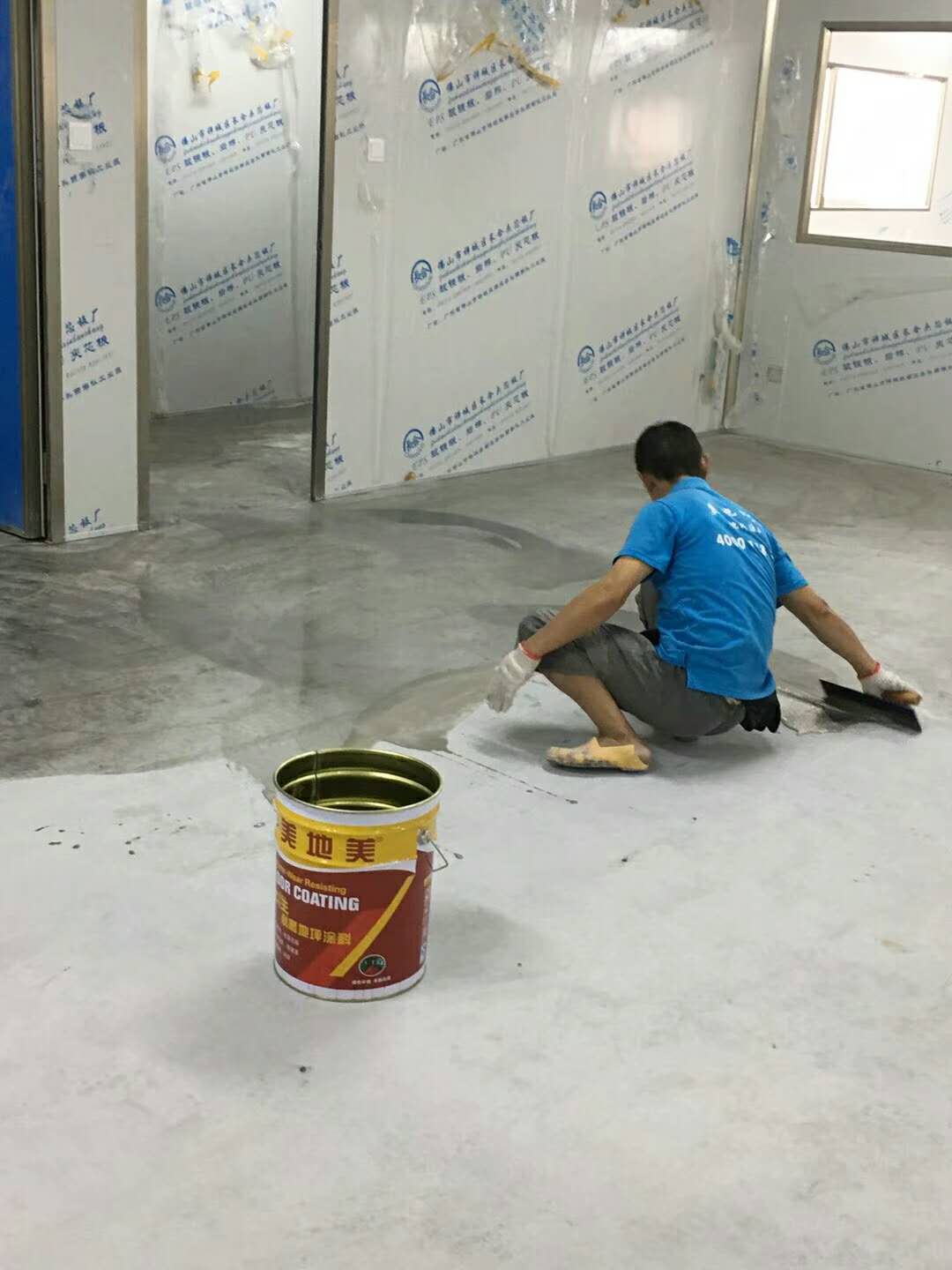 广州水性地坪漆施工价格多少钱一平方