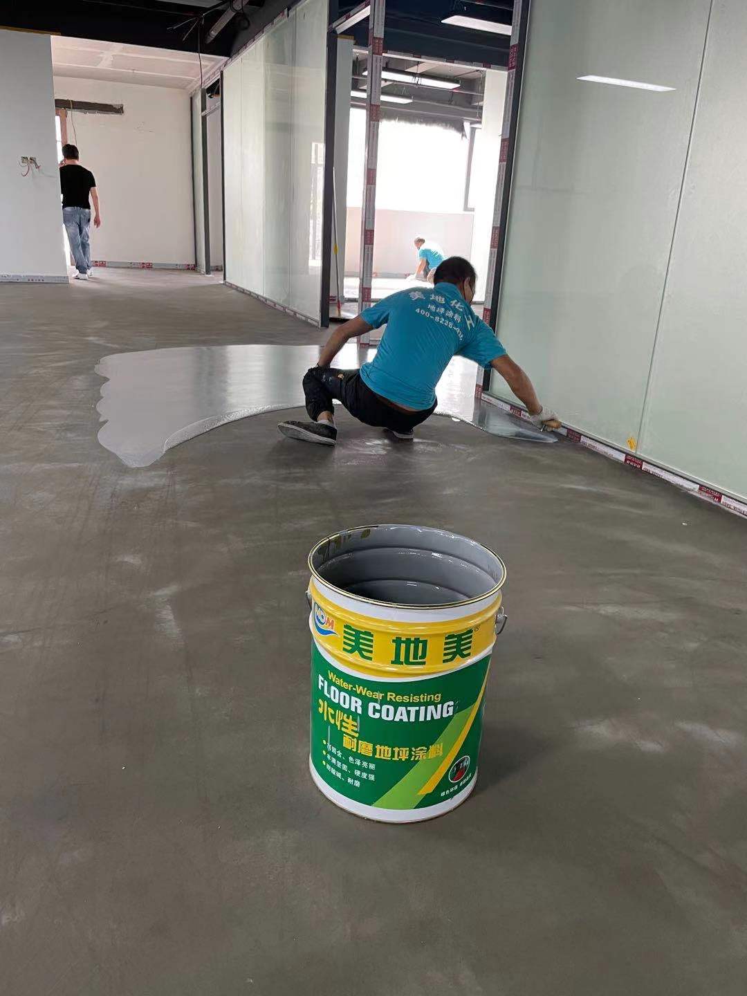 广州水性环氧地坪涂料施工方案中基面的处理